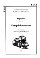 SBB Reglement über die Dampflokomotiven (Deutsch)