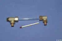 Wasserstand M6x0,75 Glasrohr Ø 5 mm