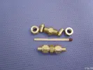 Verschraubung doppelt Rohr 4 mm