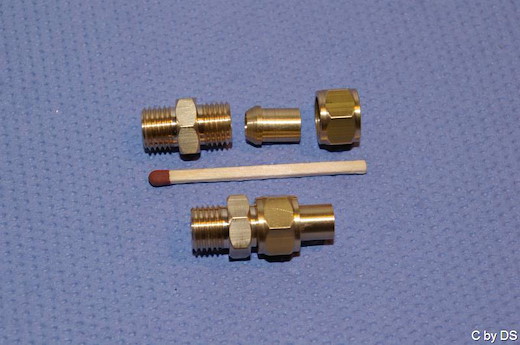 Einschraub Verschraubung M9x1 / Rohr Ø 6mm