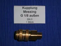 Druckluft Schnellkupplung DIN 5