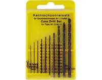 HSS Kernlochbohrer Set 10-tlg. für M1 - M4