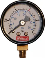 Wilesco - Manometer M6,  inkl. Adapter M5