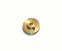 Wilesco - Schnurlaufrolle Messing, blank, 24 mm