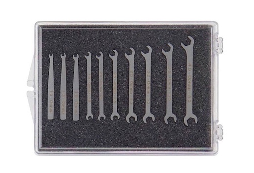 Micro-Maulschlüssel Set 10 teilig