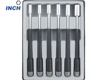 Sechskant Steckschlüssel Set 6-tlg. 3/32 - 7/32 ZOLL